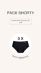 Pack Shorty Menstruel VELUNA