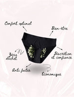 Culotte menstruelle invisible Selene - Vignette | VELUNA