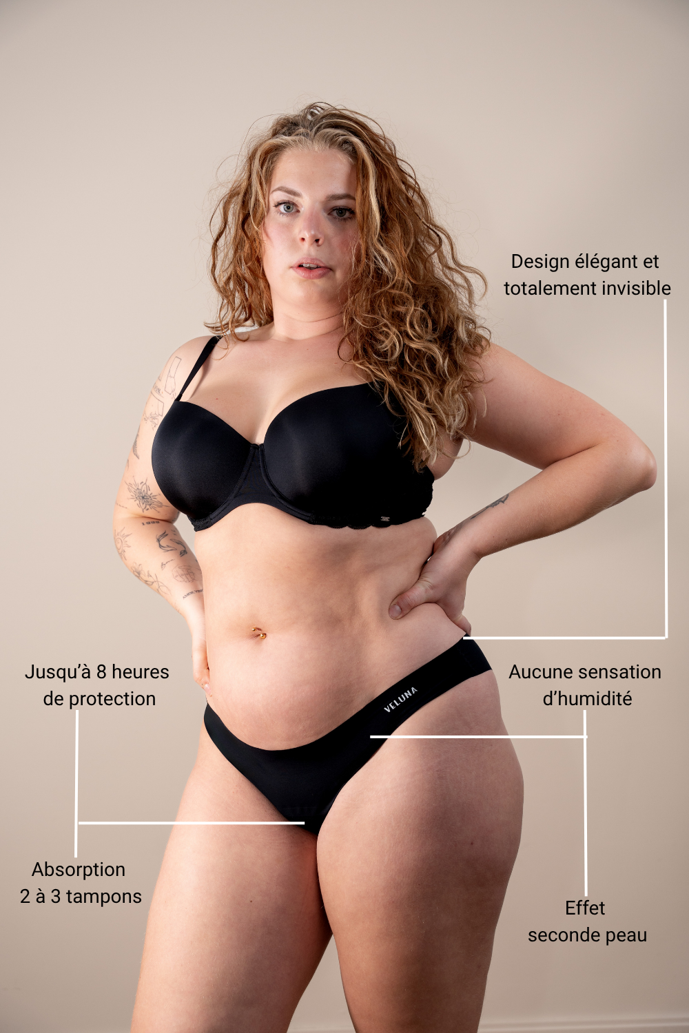Tanga menstruel Clio VELUNA