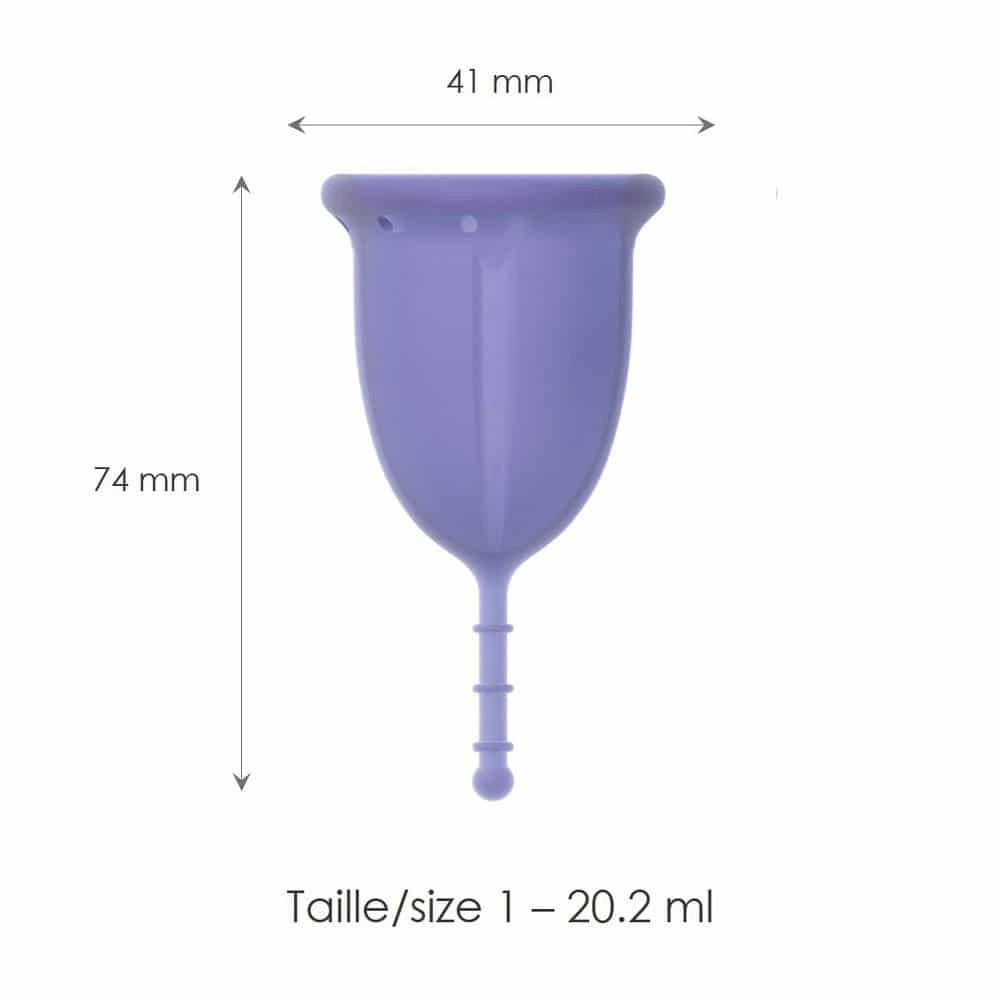Coupe menstruelle anti - microbienne - VELUNA
