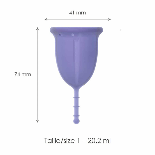 Coupe menstruelle anti - microbienne - VELUNA