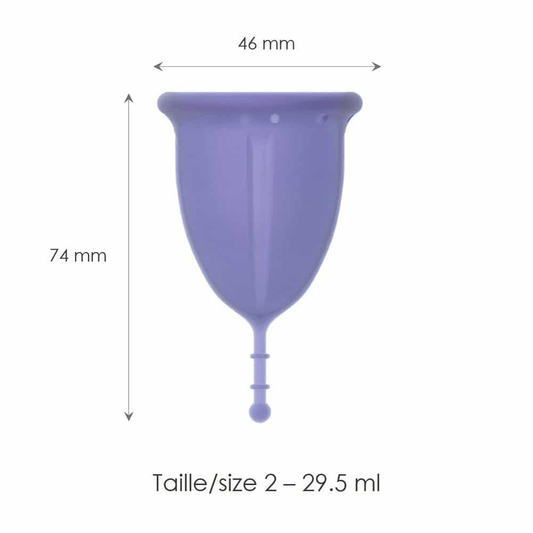 Coupe menstruelle anti - microbienne - VELUNA